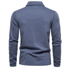 The Porto Long Sleeve Modern Cotton Shirt for Men