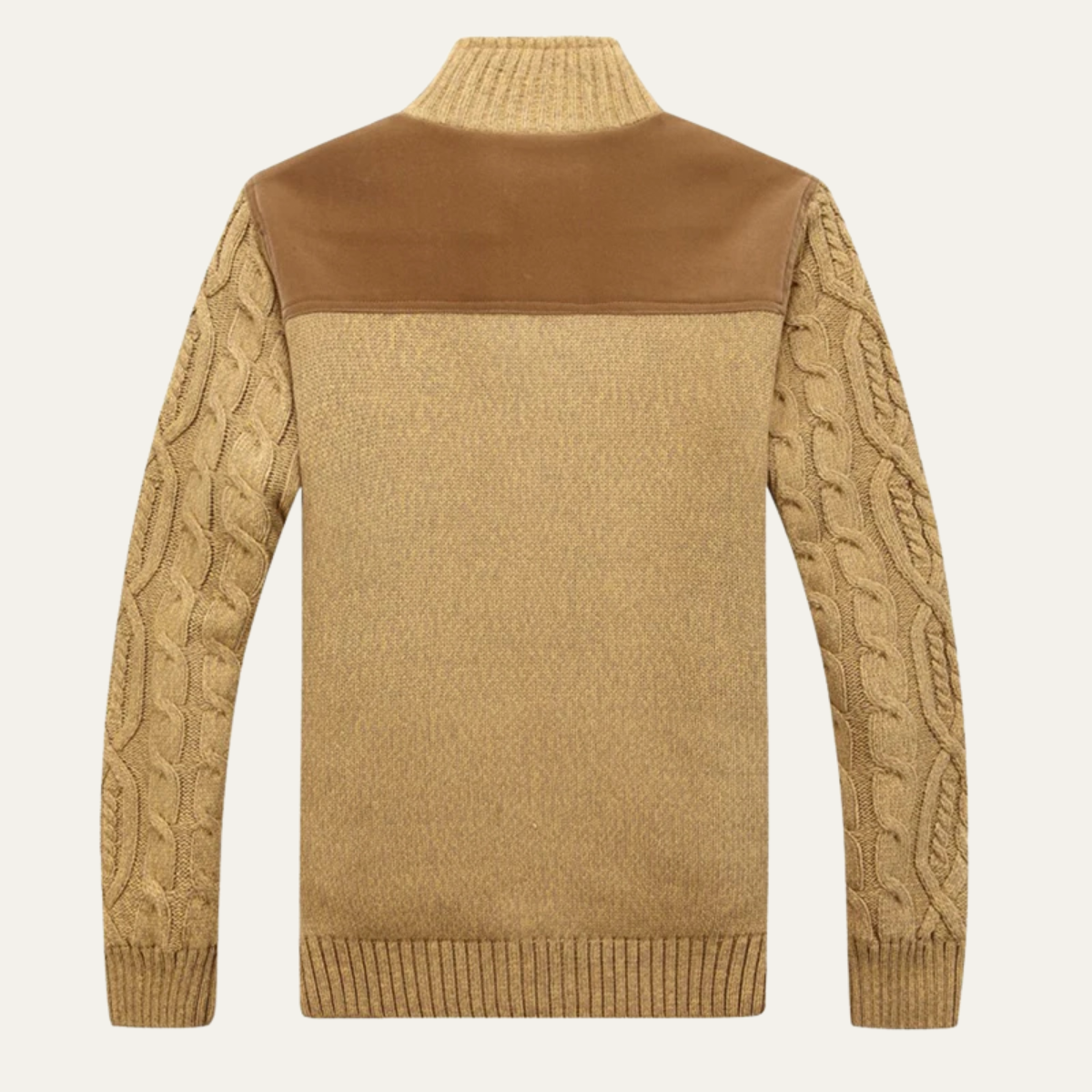 The Cernobbio Thick Knitted Warm Fleece Winter Cardigan
