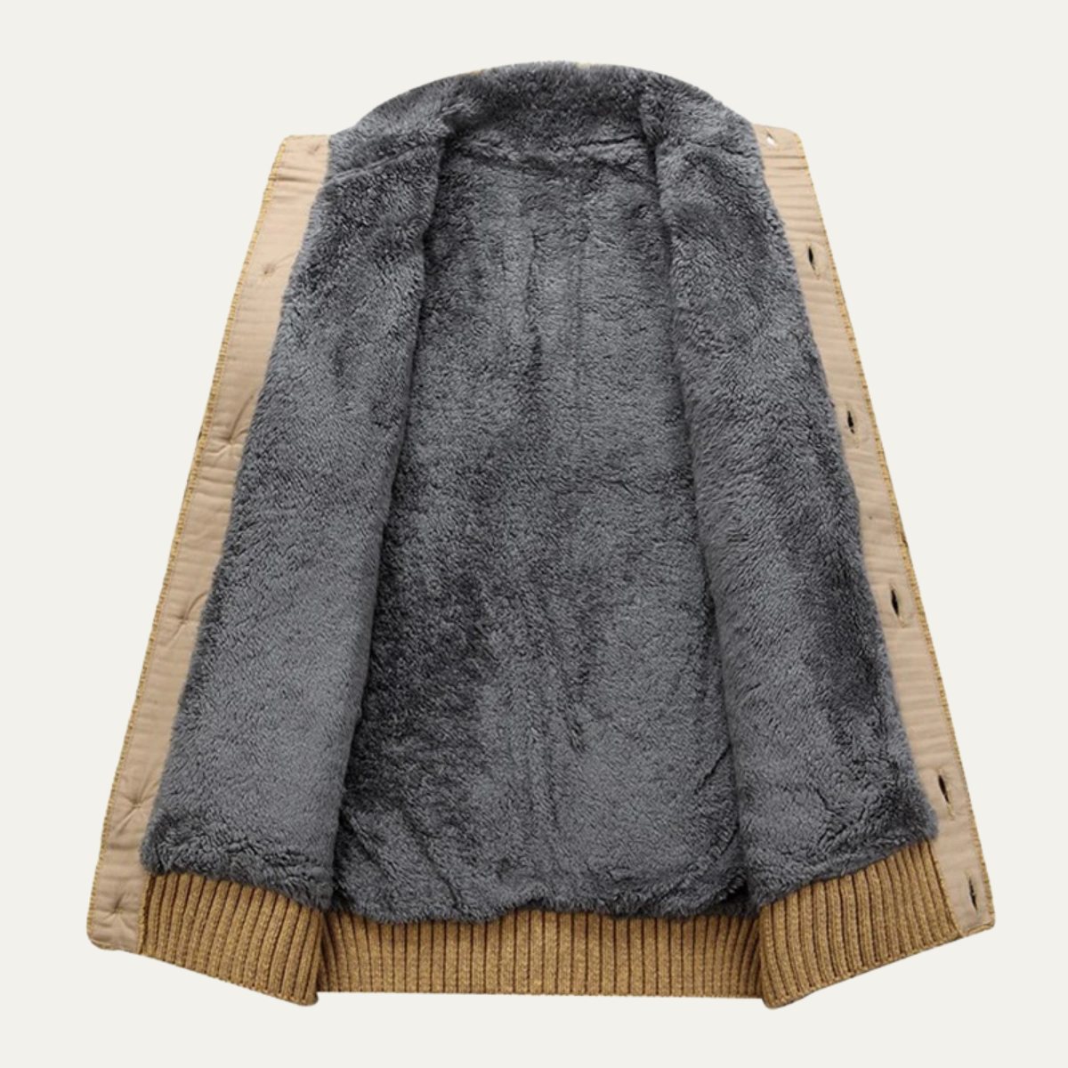 The Cernobbio Thick Knitted Warm Fleece Winter Cardigan