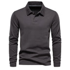 The Porto Long Sleeve Modern Cotton Shirt for Men