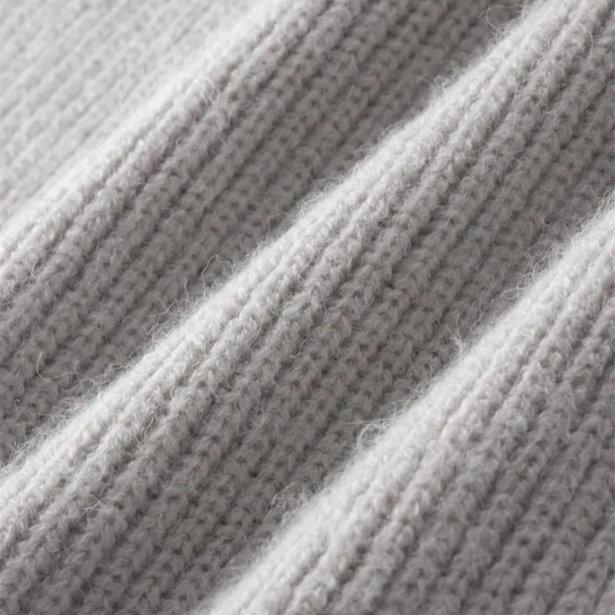 Men’s Full Zip Merino Wool Cardigan Warm Winter Knit Sweater