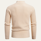 The Alberobello Winter Stand Collar Men’s Knitted Jumper with Buttons