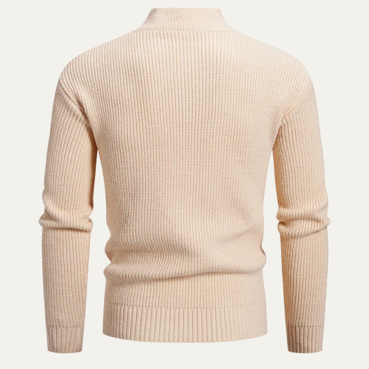 The Alberobello Winter Stand Collar Men’s Knitted Jumper with Buttons