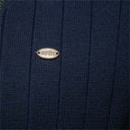 The Montecatini Men’s Slim Fit V Neck Cotton Knit Cardigan