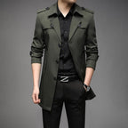 Sebastian | Men's Double Breasted Classic Trench Coat