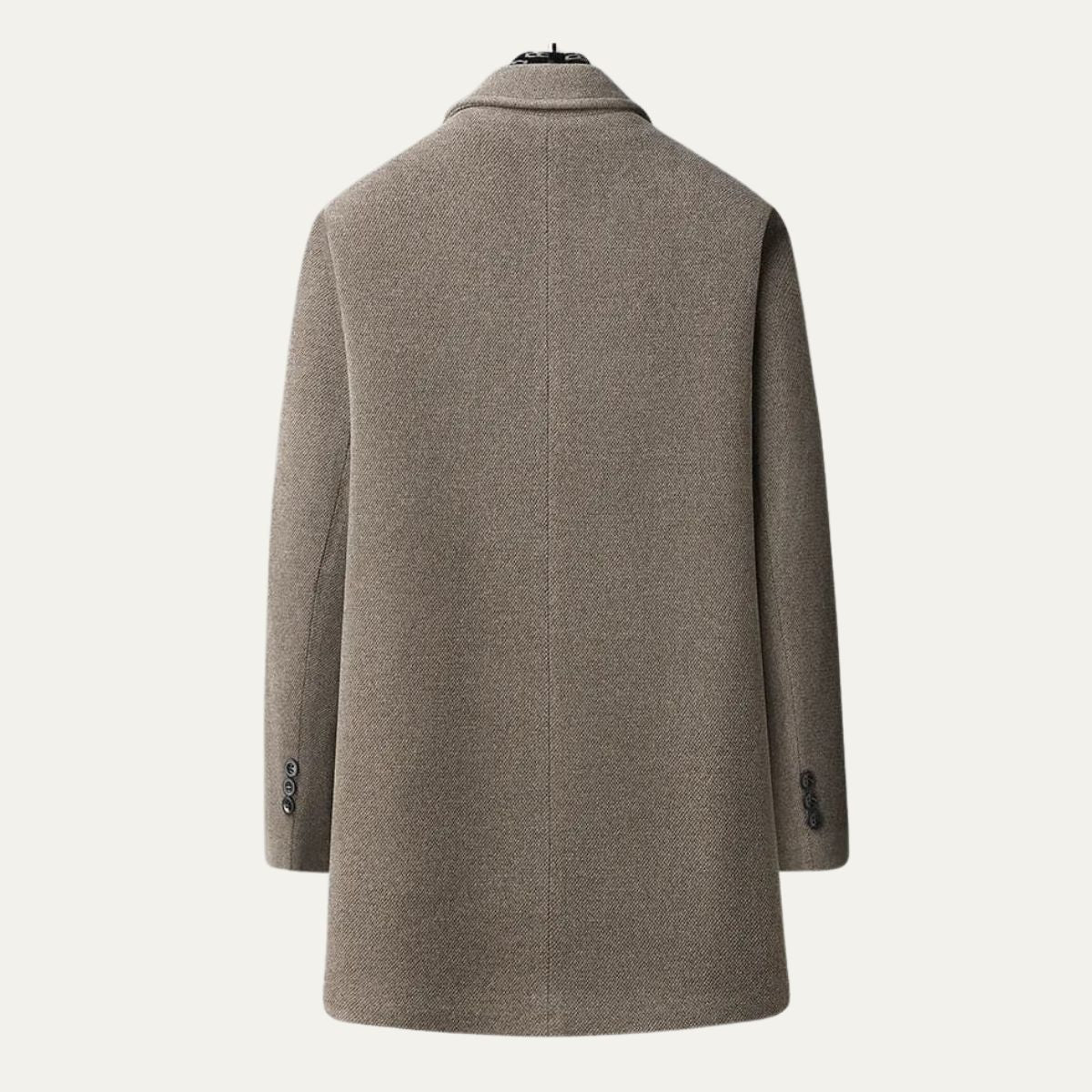 The Ortigia Wool Blend Winter Business Long Men’s Coat