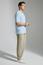 Men’s Soft Knit Crew Neck T-Shirt
