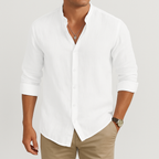 Casual Linen Men's Shirt Relaxed Fit