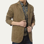 The Barolo Vintage Lightweight Cotton Blazer Men’s Jacket