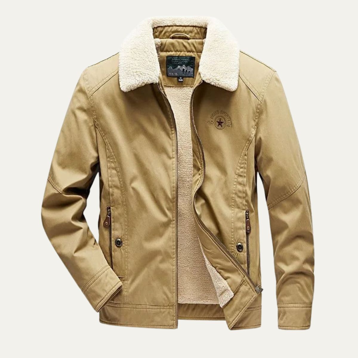 The Neive Winter Fleece Lined Lightweight Blazer Men’s Jacket