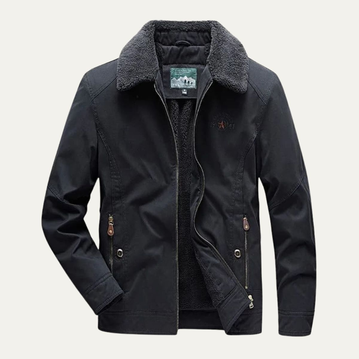 The Neive Winter Fleece Lined Lightweight Blazer Men’s Jacket