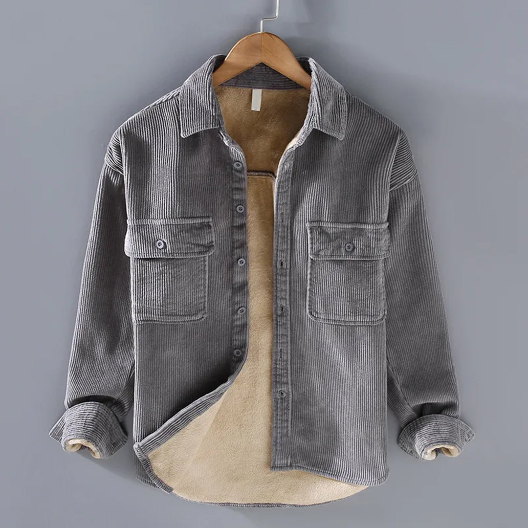 Tristan | Men’s Classic Winter Button-Up Jacket