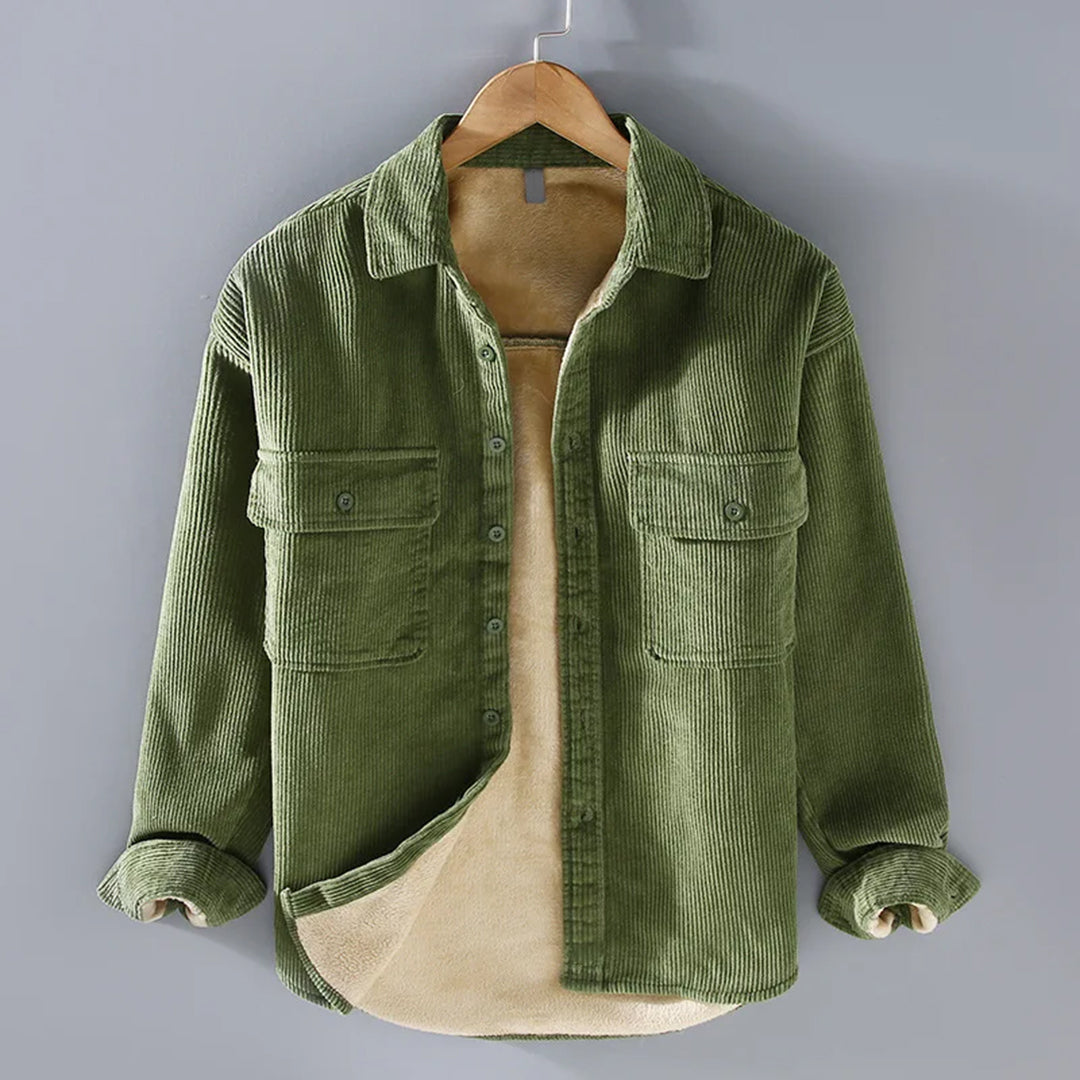 Tristan | Men’s Classic Winter Button-Up Jacket
