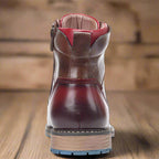 Arnold | Men's Classic Zip-and-Lace Leather Boots
