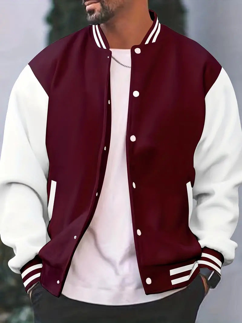 Marco | Men's Casual Zip Front Bomber Jacket