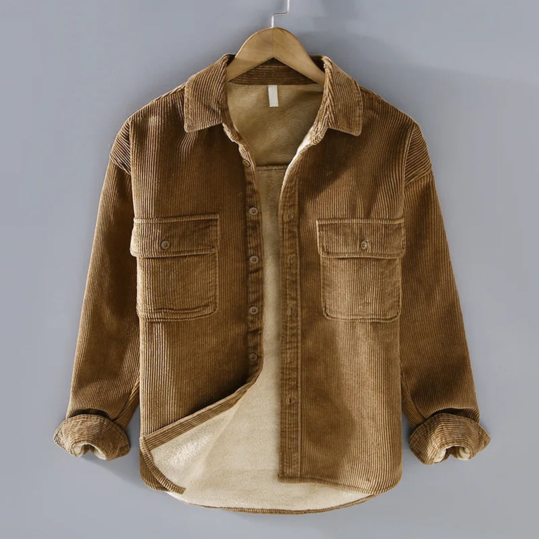 Tristan | Men’s Classic Winter Button-Up Jacket