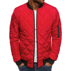 Archie | Men's Quilted Bomber Jacket with Zip Pockets