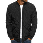 Archie | Men's Quilted Bomber Jacket with Zip Pockets