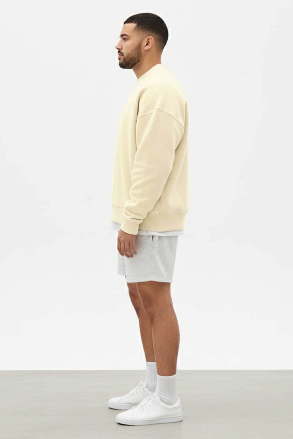 Men’s Winter Oversized Crew Neck Sweatshirt
