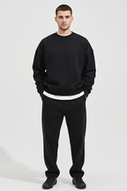 Men’s Winter Oversized Crew Neck Sweatshirt