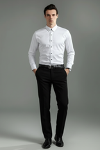 Men’s Slim Fit Dress Shirt Long Sleeve Smart Formal Button Up