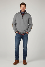 Men's Winter Fleece Half Zip Jumper Warm Pullover