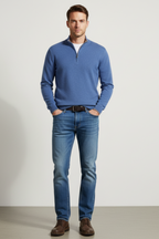 Men’s Merino Wool V-Neck Sweater