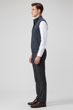 Men’s Sleeveless Zipper Knit Vest