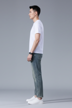 Men’s Slim Fit Jeans Casual Denim Trousers Everyday Wear