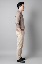Men’s Wool Blend Quarter Zip Sweater