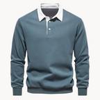 Paolo | Men's Winter Long Sleeve Polo Sweater