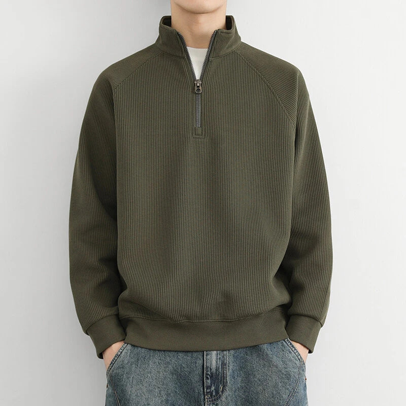 Jack | Men's Half Zip Ribbed Pullover Sweater