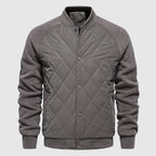 Charlie | Men’s Classic Long Sleeve Quilted Bomber Jacket