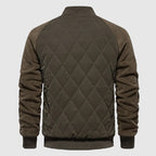 Charlie | Men’s Classic Long Sleeve Quilted Bomber Jacket