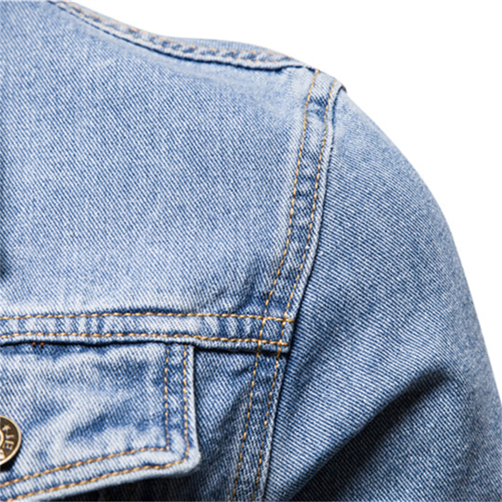 James | Men's Modern Slim Fit Denim Jacket
