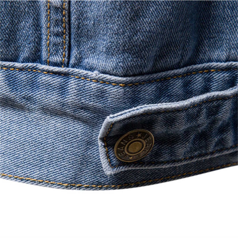 James | Men's Modern Slim Fit Denim Jacket