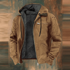 Earl | Men's Hooded Zip-Up Insulated Winter Jacket