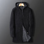 Samuel | Men’s Long Hooded Winter Overcoat
