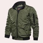 Roland | Men’s Casual Zip Up Bomber Jacket with Pockets