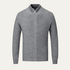 Men’s Full Zip Merino Wool Cardigan Warm Winter Knit Sweater