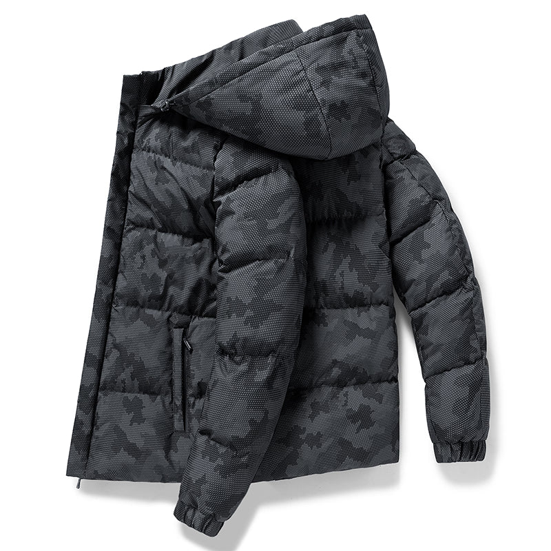 Oscar | Men's Mountain Print Winter Ski Jacket