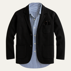 Men’s Smart Blazer with Shirt Set Casual Tailored Outfit