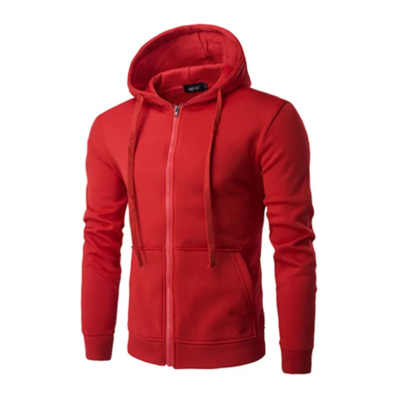Roman | Men's Classic Zip Up Hoodie Jacket