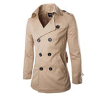 Noah | Men's Double Breasted Fall Trench Coat