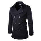 Noah | Men's Double Breasted Fall Trench Coat