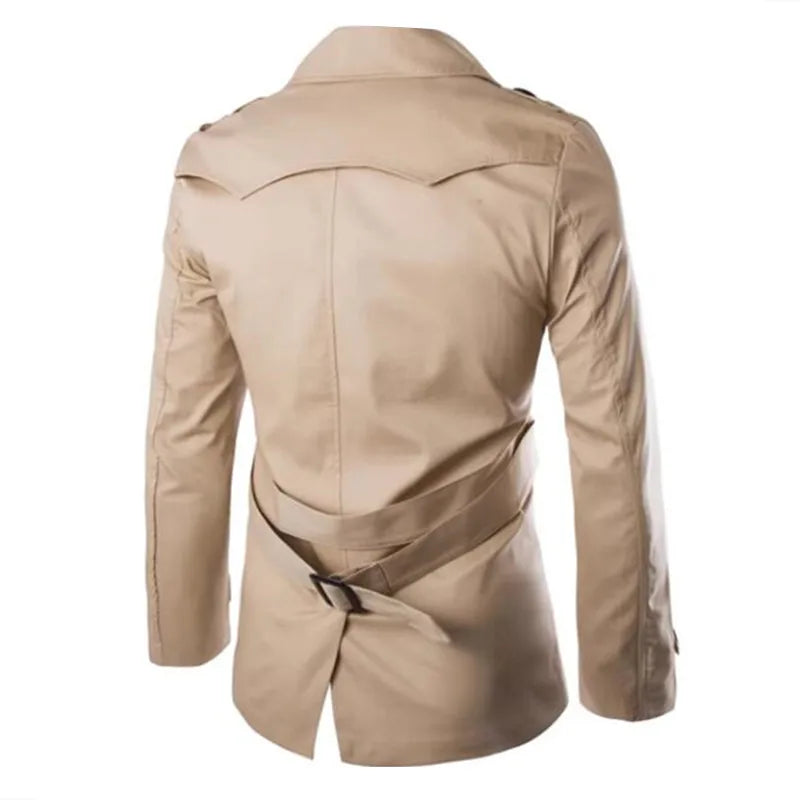 Noah | Men's Double Breasted Fall Trench Coat