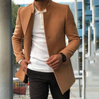 Caleb | Men’s Slim Fit Casual Long Jacket
