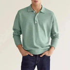 Lucas | Men's Minimal Long Sleeve Button Shirt