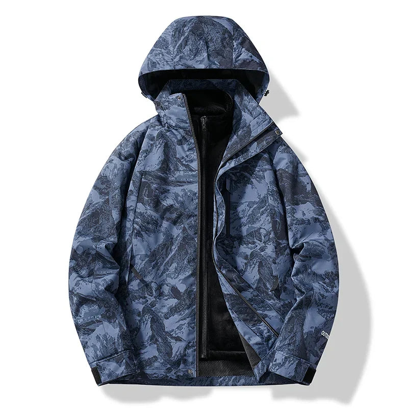 Sam | Men’s Functional Zip Front Hooded Jacket