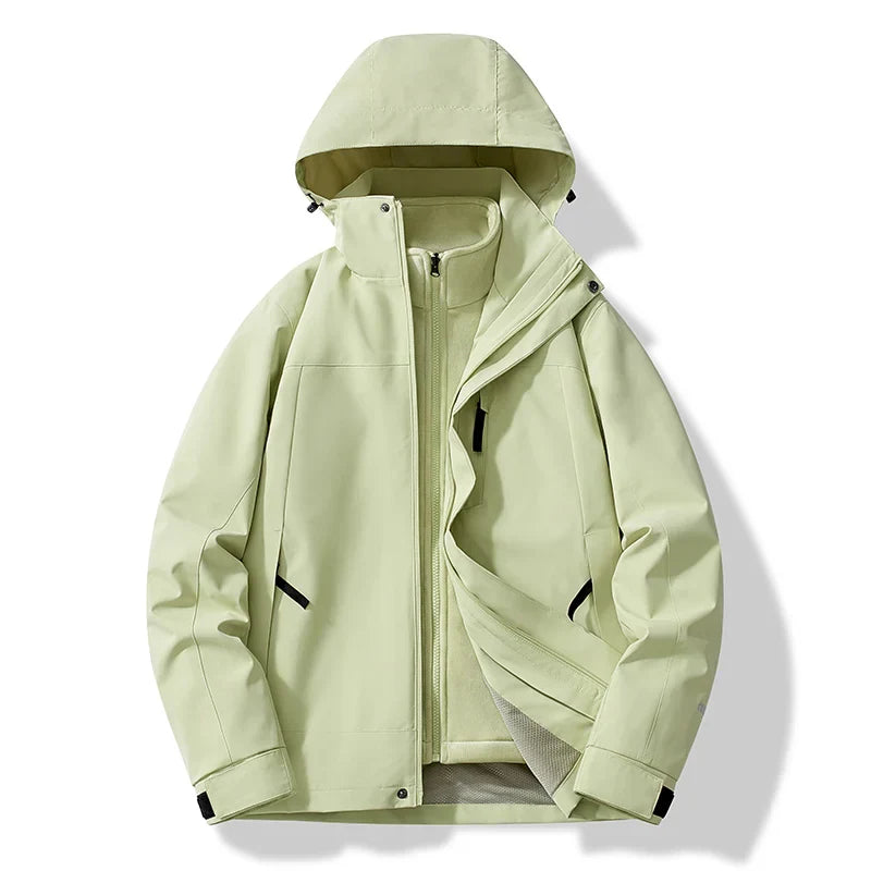 Sam | Men’s Functional Zip Front Hooded Jacket